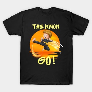 Tae Kwon Go! Kids Martial Arts T-Shirt